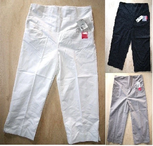 Pantacourt Blanc Femme GIRLS VIVI Taille 36/38 - 95% Coton 5% élasthanne - Neuf Sans étiquettes