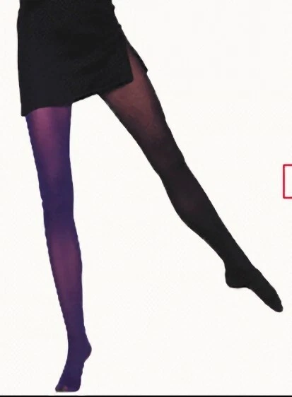 Leg Avenue 7238 Sexy Lingerie Two Tone Jester Tights