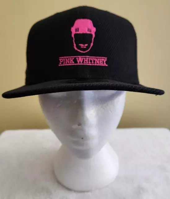 Barstool Sports Pink Whitney Vodka New Era Hockey Snapback Cap Hat Used OSFM