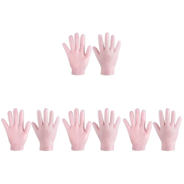 4 paia maschera a mano riparazione guanti per la cura nutrienti guanti spa lozione