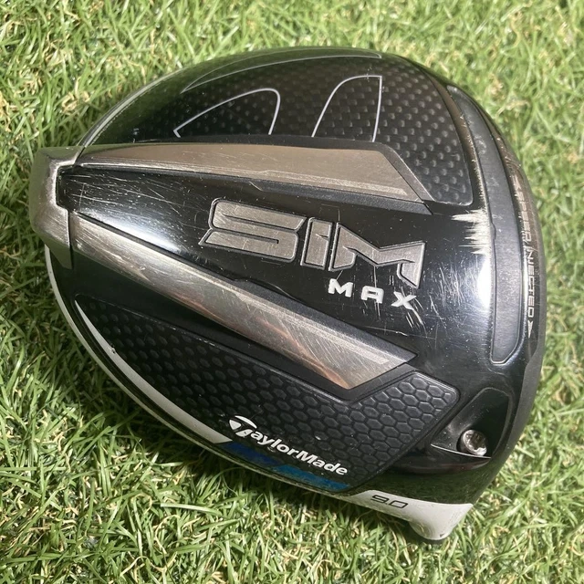TAYLORMADE SIM MAX 9.0 degree Driver Head Right Handed Golf
