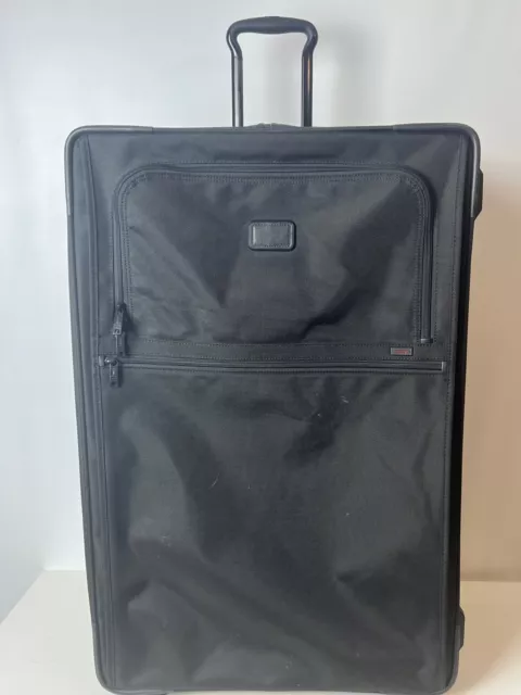 Tumi Alpha Extended Handle Roller Wheeled Locking Checked Expandable Luggage 30"