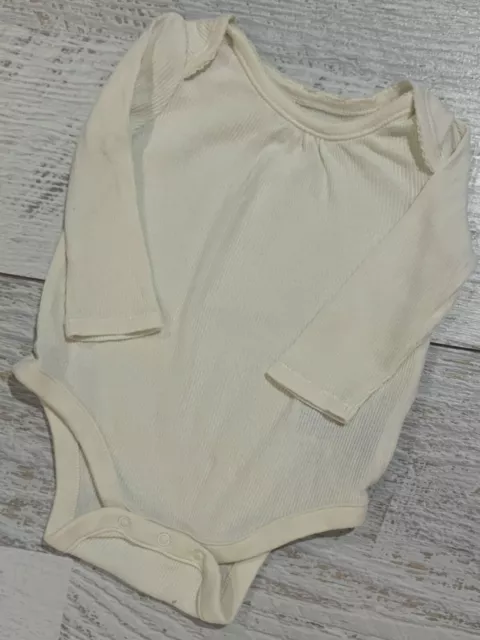 BABY GAP Baby Sz 3-6 months,  one piece RIBBED COTTON