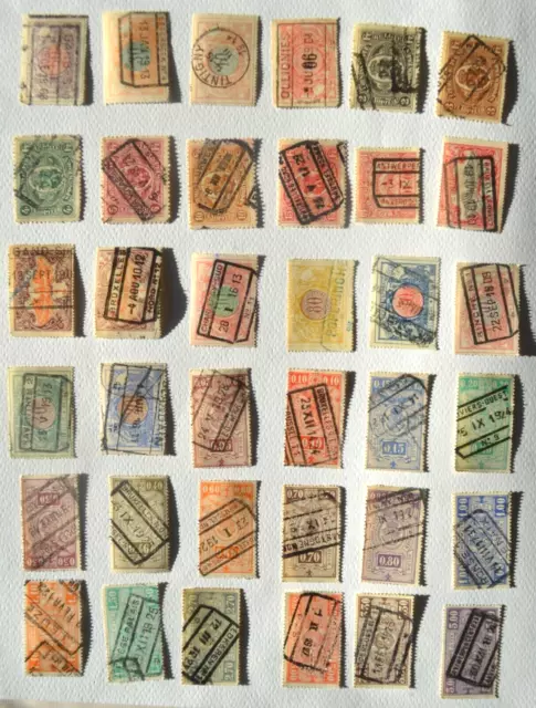 Francobolli stamps Belgio Belgique Belgium lotto usati used antichi ancient