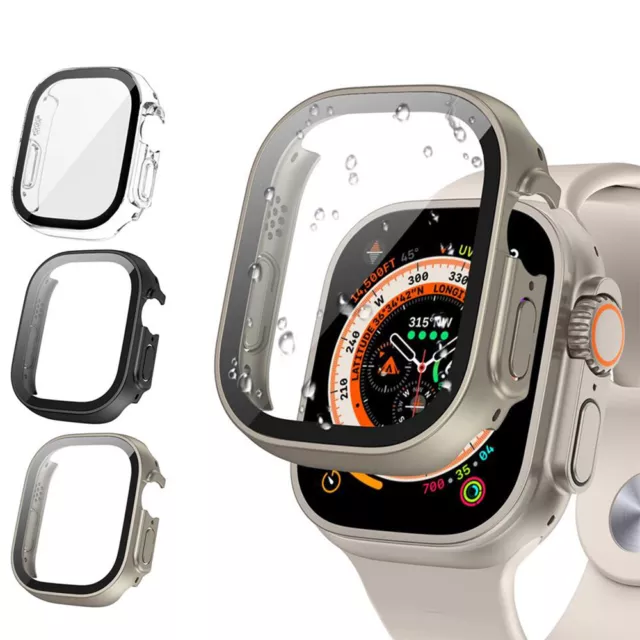 Waterproof Case for Apple Watch Ultra Screen Protector Case 49mm 45mm 44mm 41mm