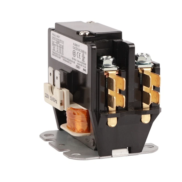 (1P) Contattori Condizionatore 50/60 Hz Facile Funzionamento Pa66 + Termosetting