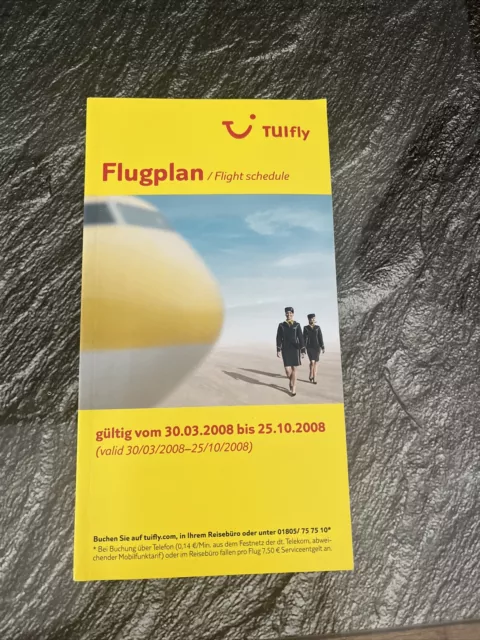 Tuifly Flugplan Sommer2008