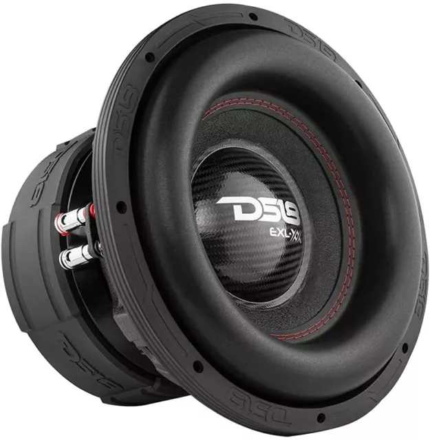 DS18 EXL-XX12.2DHE 12 High Excursion Car Subwoofer 4000 Watts DVC 2+2 Ohms