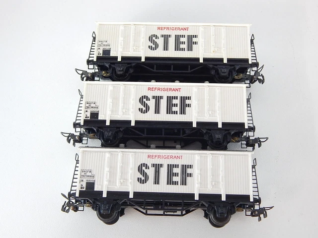 Jep Série 60 AP5 – Locomotive SNCF 131 O Et Wagons STEF – Échelle O – Occasion
