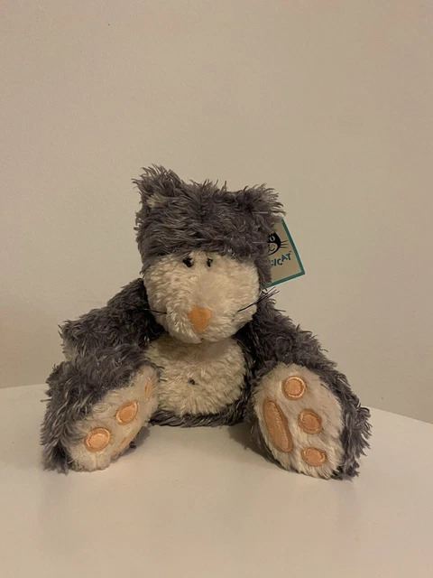 JELLYCAT RETIRED PAW Paw Grey Cat 10 00 PicClick UK jellycat-retired-paw-paw-grey-cat-10-00-picclick-uk