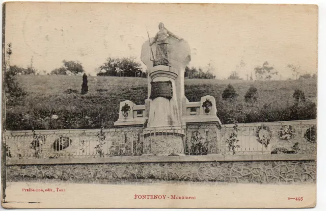 FONTENOY SUR MOSELLE - Meurthe et moselle - CPA 54 - Monument to the Dead 1870 11