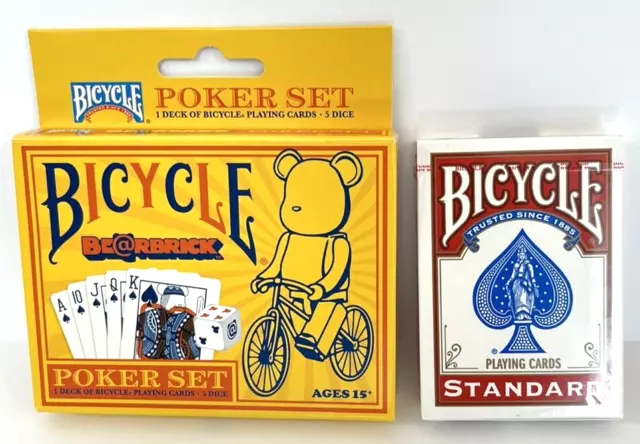 Bicycle Playing Cards Set of 2 Bearbrick Bicycle Playing Cards Poker Set