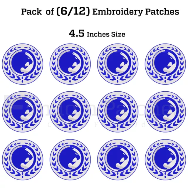 BJJ Martial Arts Patches Renzo Gracie Club Embroidery Patches Gracie BJJ Patches