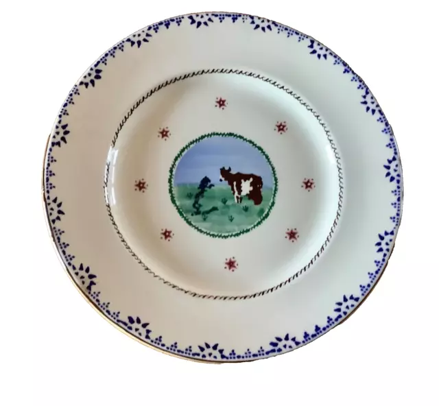 NICHOLAS MOSSE  Pottery 11" Dinner Plate Landscapes COW Ireland