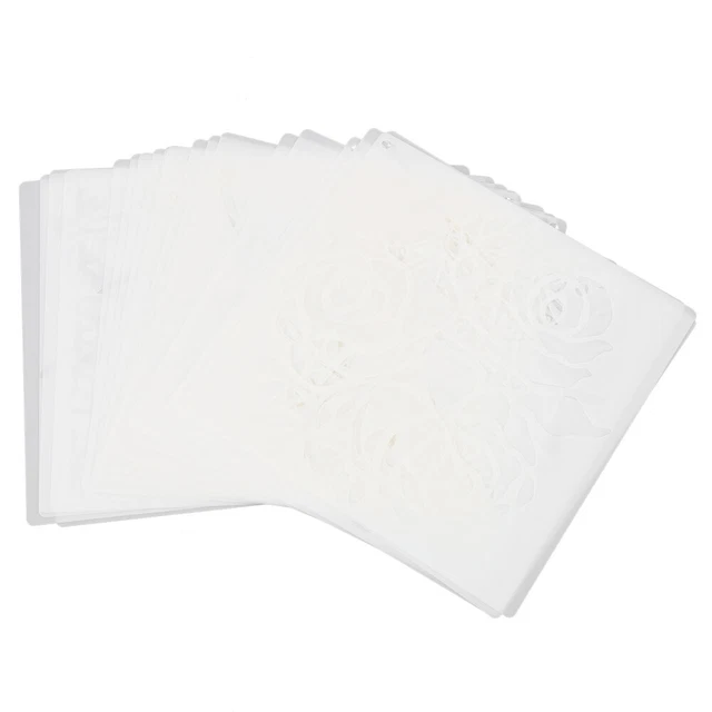 MALVORLAGEN SELBER MACHEN Durchbrochene Malvorlage PlastikSchablonen