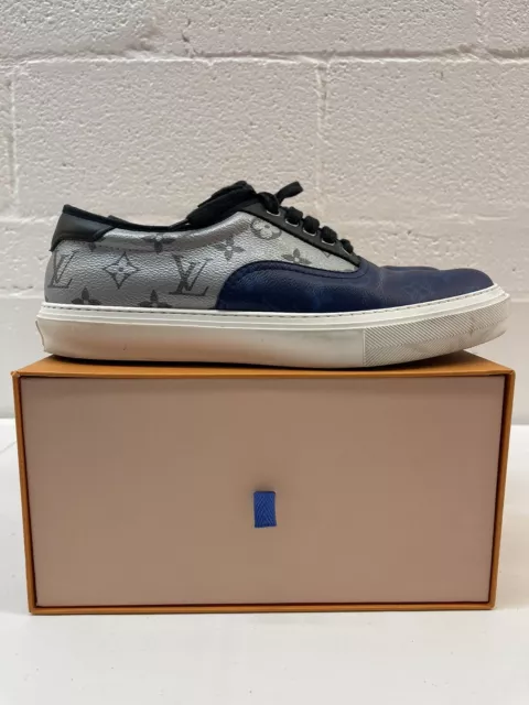 Buy [Used] Louis Vuitton Monogram Trocadero Richelieu Sneakers #9 1/2 Shoes  1A5H65 Blue/Pink/White Leather Suede Shoes 1A5H65 30cm from Japan - Buy  authentic Plus exclusive items from Japan