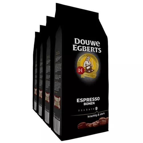 Douwe Egberts - Espresso Beans - 4x 500g