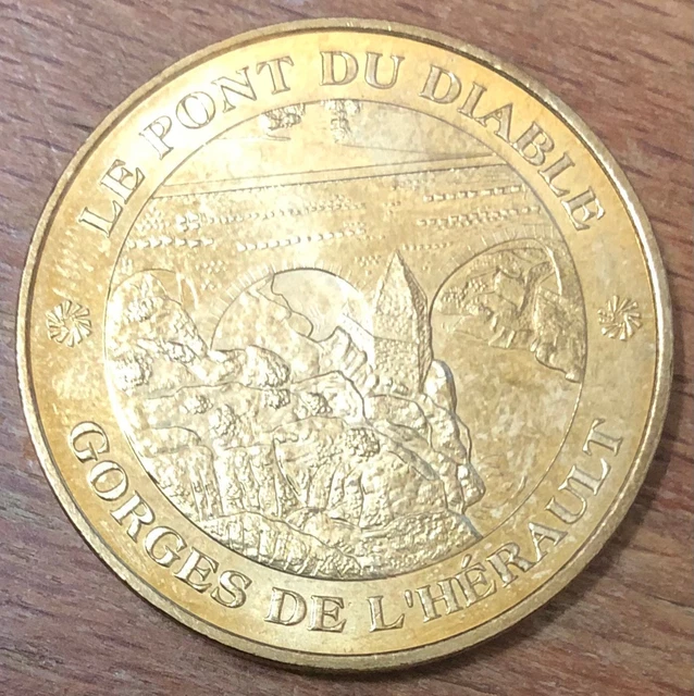 Mdp 2009 Gorges De L'hérault Médaille Monnaie De Paris Jeton Medals Tokens Coins
