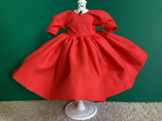Vintage Alexander-kin Red dress JO little women