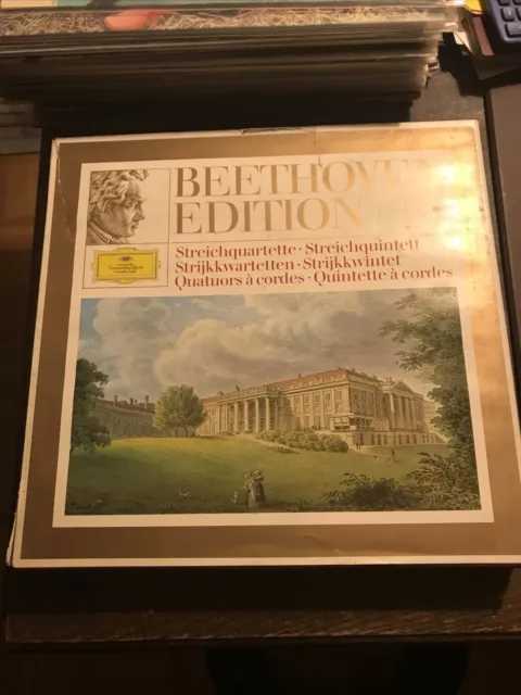 Beethoven- Streichquartette/ Streichquintett 12 Lp Box Amadeus Quartett 2519f