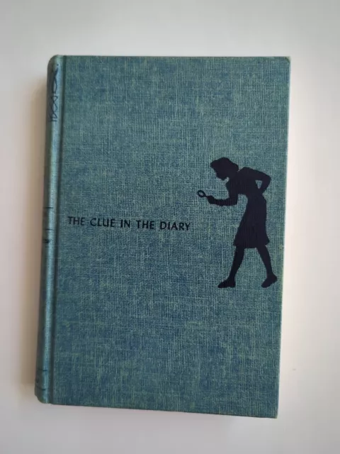 Nancy Drew #7 THE CLUE IN THE DIARY by Carolyn Keene 1932 HC Vtg Grosset