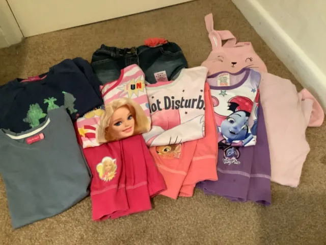 Girls mixed clothes bundle age 5-6 years. Next, George.