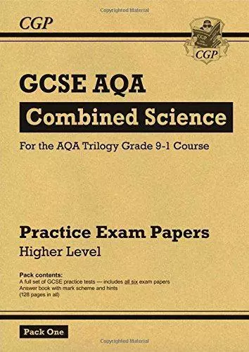 GCSE Combined Science AQA Practice Papers: Higher Pack 1: for the 2024 and 2025