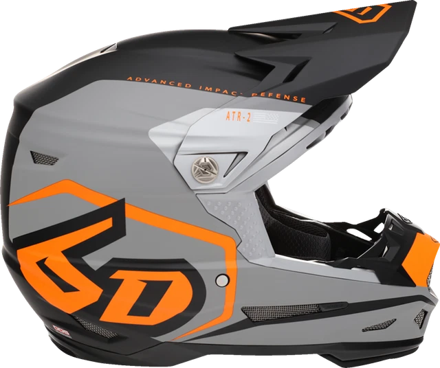 6D HELMETS ATR-2 Delta Helmet Medium Neon Orange
