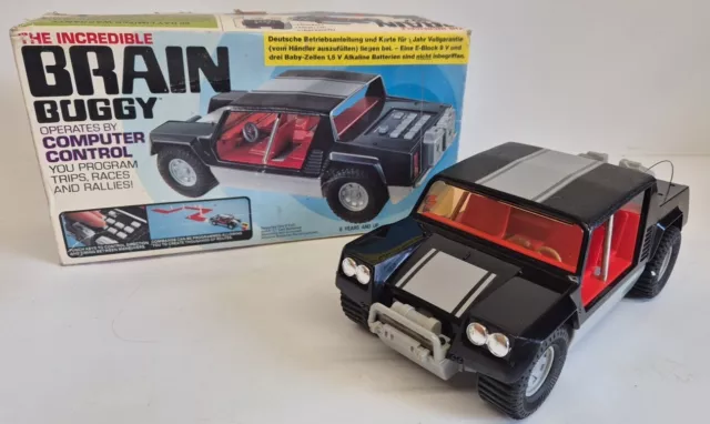 Buggy vintage The Incredible Brain de Palitoy década de 1970 en caja