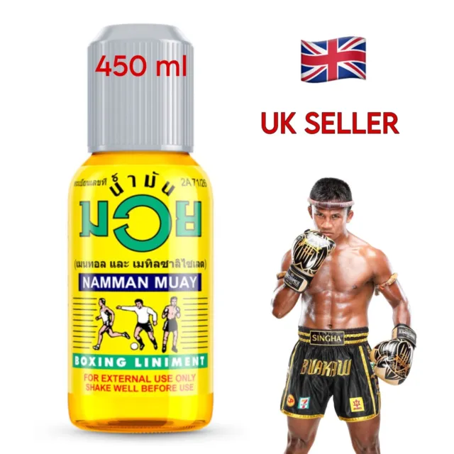 450 ml Namman Muay Thai Boxing Liniment Muscle Pain Repair Warm Up Massage Oil
