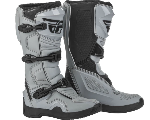 Fly Racing 364-68007 Maverik Stiefel (2021) 7 Grau/Schwarz