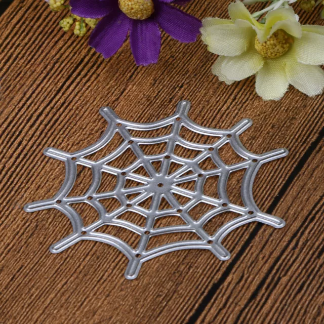 Carbon Steel Cutting Dies Spider Web Shape DIY Card Making Dies for Scrapbooking 3