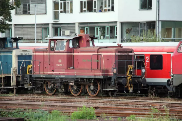 F11 35mm Slide DB Class 364 364858 @ Ulm hbf