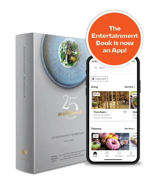 Entertainment Book App 2023-2025 Vouchers Coupons Discount Australia New Zealand