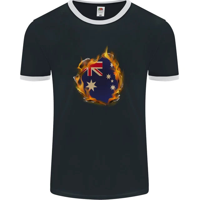 Peint Avec Drapeau Brush Drapeau Australien Drapeau Grunge Australie Drapeau National Jour Independance Australie 154835171