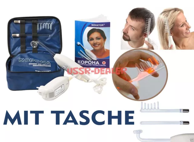 Darsonval Hochfrequenz Kompaktes Gerät Elektrotherapie Therapie Mit Tasche