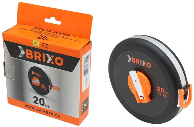 Rotellametrica Flessometro Brixo Mt.50 15Mm