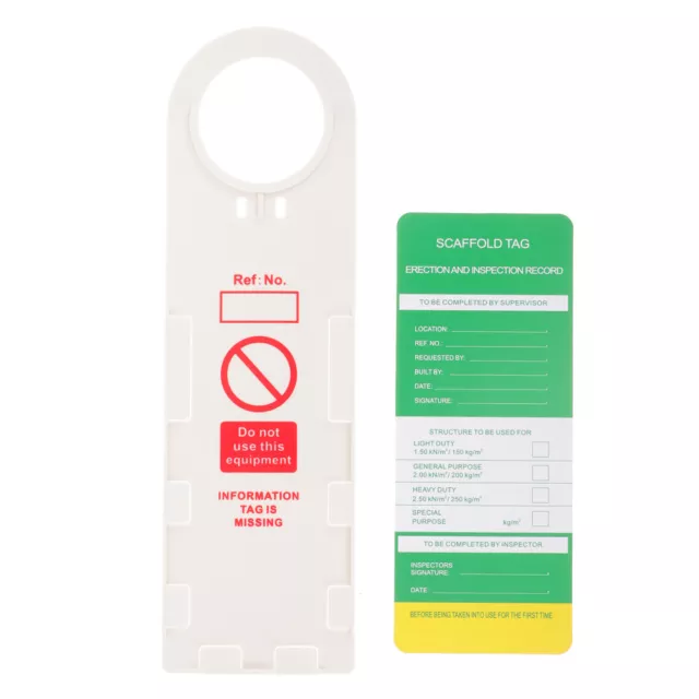 Tarjetas de solicitud señales de advertencia placa de prueba de plástico para extintores de incendios