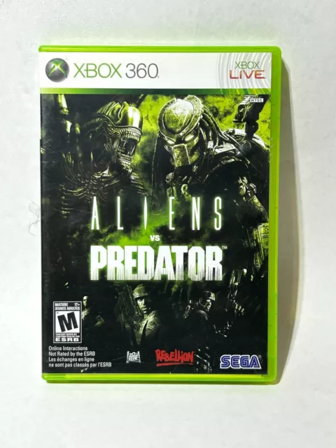 Aliens Vs Predator (Microsoft Xbox 360) CIB w/ Manual