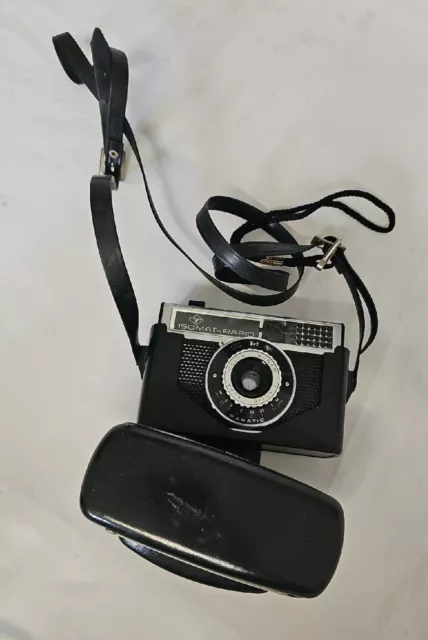 Vintage Agfa Isomat Rapid  Paratic Camera with original Case.