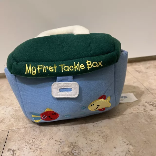 BABY GUND MY First Tackle Box Plush Stuffed Fishing Toy
