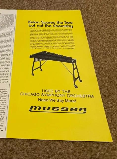 Jbf3 Advert 11X6 Kelon Musser Xylophones - London Symphony Orchestra