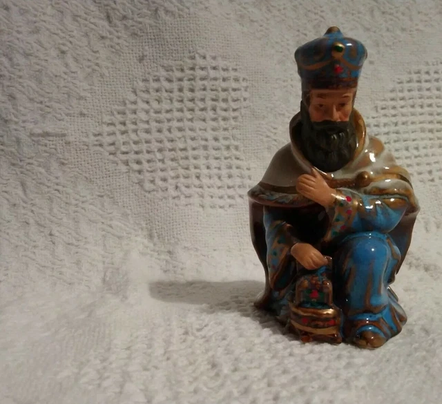 KIRKLANDS POTTERS GARDEN II Nativity Wise Man Kneeling REPLACEMENT High
