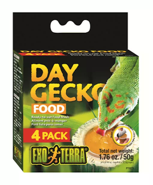 Exo Terra Taggeckofutter - Verzehrbereiter Futterbrei Dans 4 Portions Pour