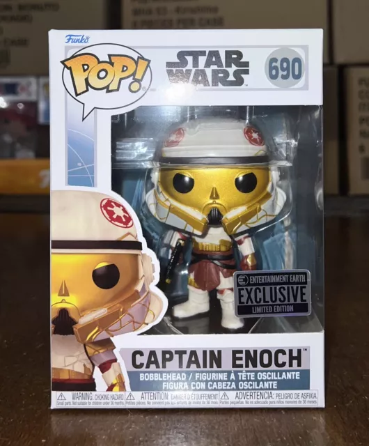 Funko Pop! Captain Enoch 690-Star Wars Ahsoka - EE Limited Edition w/protector