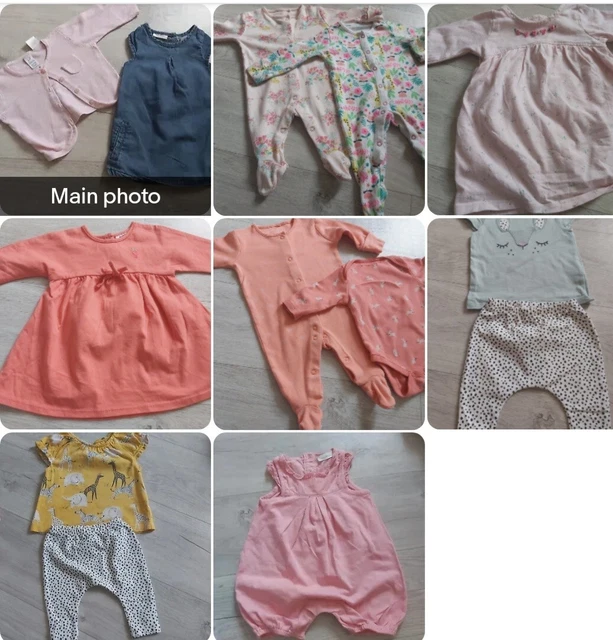 Baby Girls Clothes Bundle Newborn and 0-3 Months Mainly NEXT