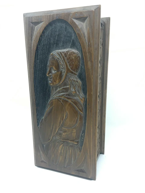 CANNE ANCIENNE ART Populaire 19e siècle bois sculpté EUR 220,00