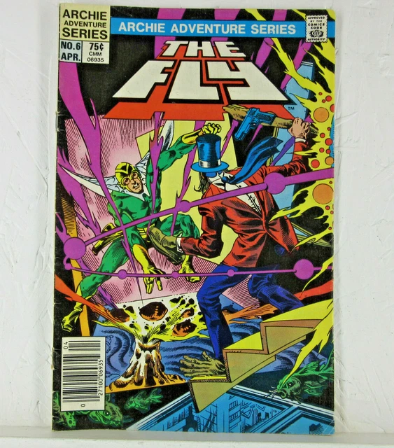 THE FLY #6 * Archie Comics * 1984 Archie Adventure Series Vintage