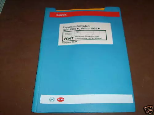 Manual de Instrucciones VW Golf III Inyección/Sistema Encendido 4 Zyl. Motor Ab