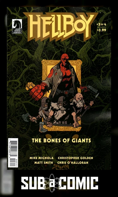 HELLBOY BONES OF GIANTS #3 (DARK HORSE 2022 1st Print) COMIC